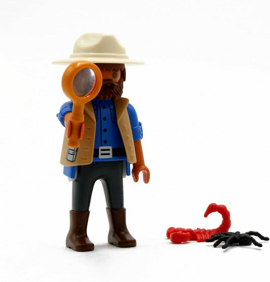 EBOND PLAYMOBIL STUDIOSO DI INSETTI PERSONAGGIO