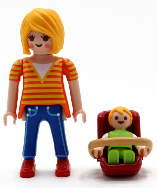 EBOND PLAYMOBIL MAMMA CON NEONATO PERSONAGGIO