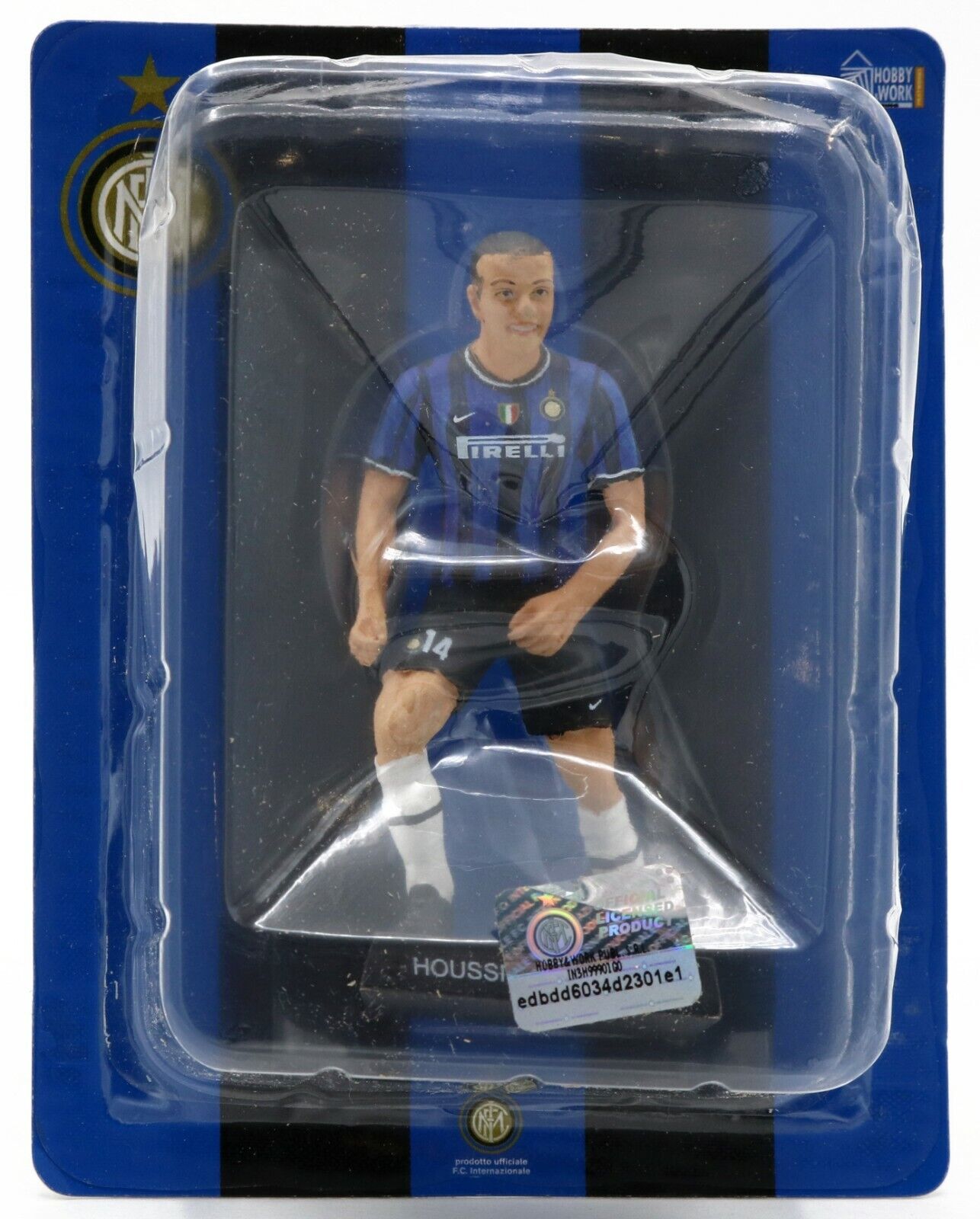 EBOND Inter Campione 2010 Houssine Kharja 14 Action Figure