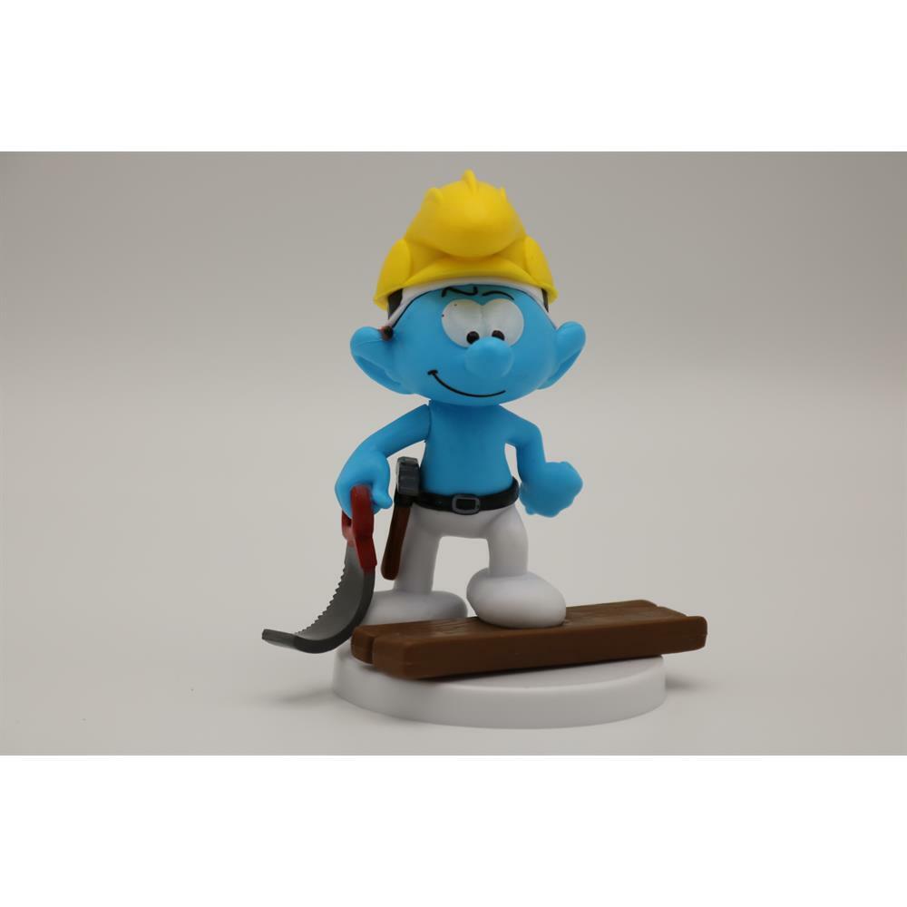 EBOND Puffo Carpentiere, I Puffi dei Mestieri, Maxi formato 3D,da collezione, Sbabam