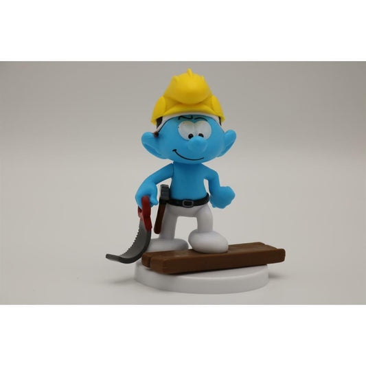 EBOND Puffo Carpentiere, I Puffi dei Mestieri, Maxi formato 3D,da collezione, Sbabam