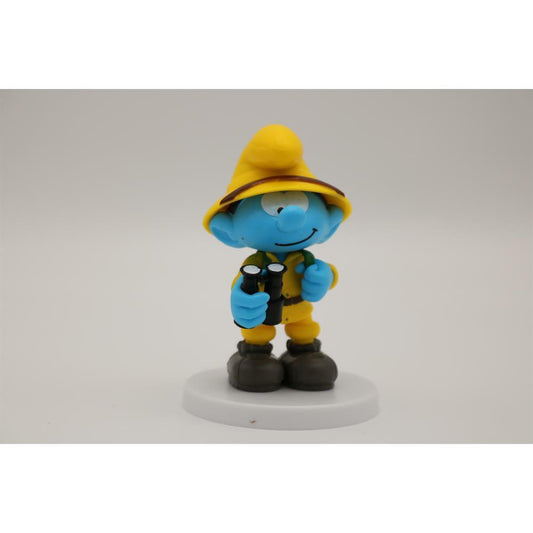 EBOND Puffo Esploratore, I Puffi dei Mestieri, Maxi formato 3D,da collezione, Sbabam