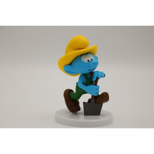EBOND Puffo Contadino, I Puffi dei Mestieri, Maxi formato 3D, da collezione, Sbabam
