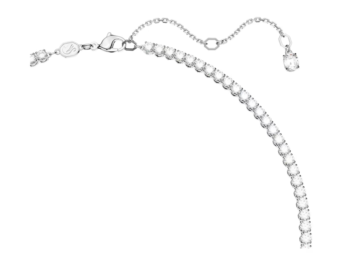 Swarovski 5666167 Collana Matrix Tennis Taglio misto Blu Placcato Rodio