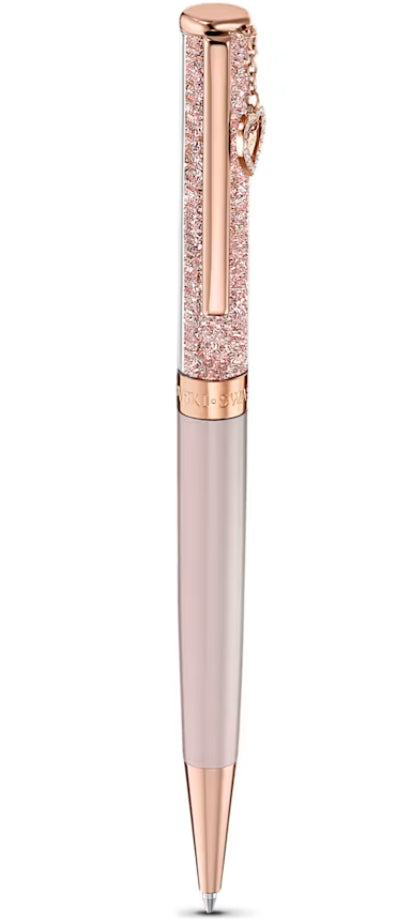 Swarovski 5527536 Penna a sfera Crystalline Cuore oro rosa Laccato rosa Oro Rosa