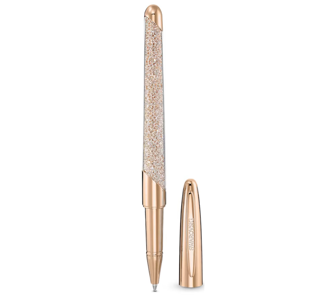 Swarovski 5534325 Penna Roller Crystalline Nova Tono oro rosa Placcato Oro Rosa