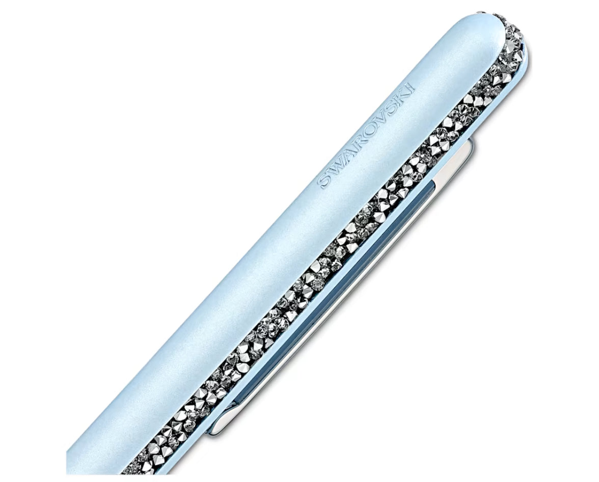 Swarovski 5595669 Penna a sfera Crystal Shimmer Blu Laccato blu cromato