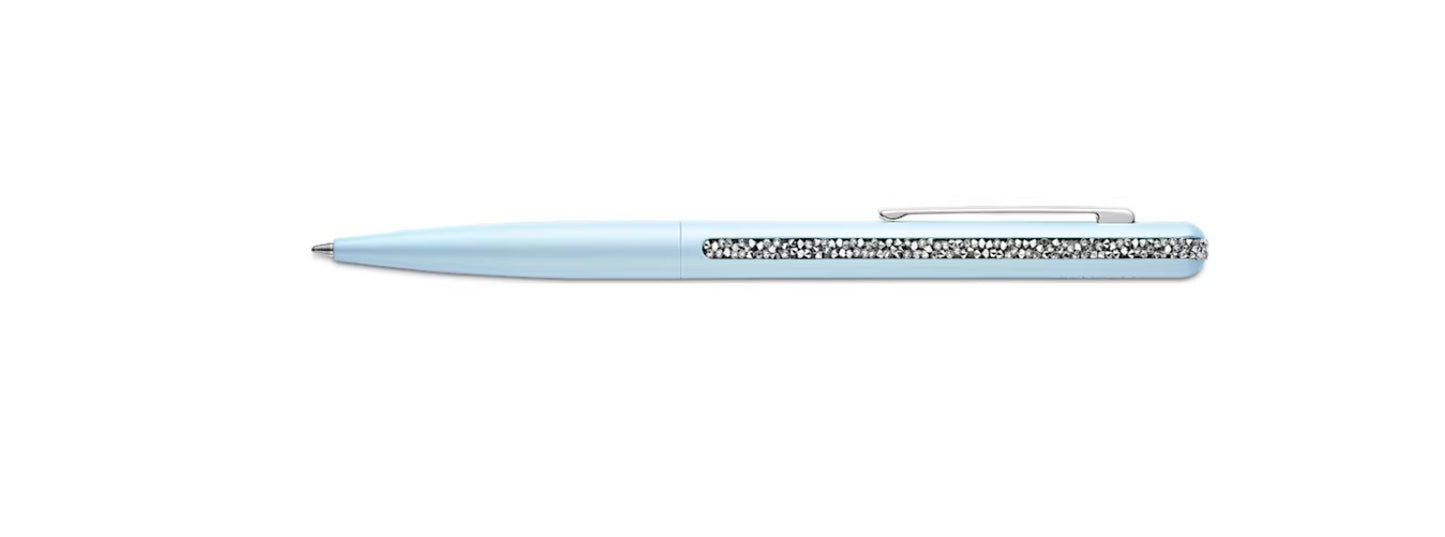 Swarovski 5595669 Penna a sfera Crystal Shimmer Blu Laccato blu cromato