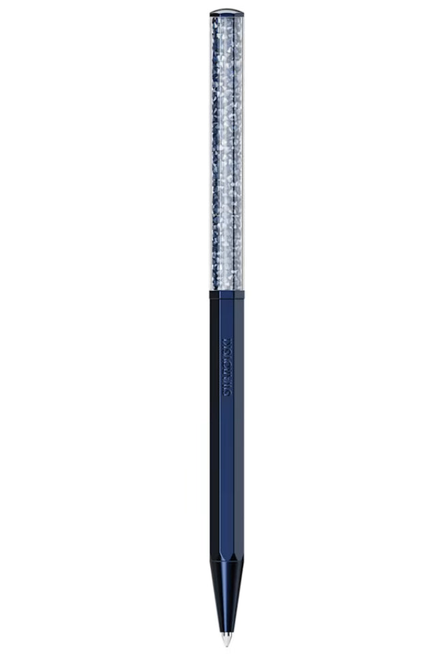 Swarovski 5669933 Penna a sfera Crystalline Forma ottagonale Blu Laccato blu