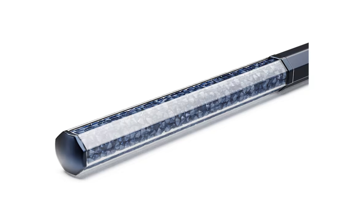 Swarovski 5669933 Penna a sfera Crystalline Forma ottagonale Blu Laccato blu