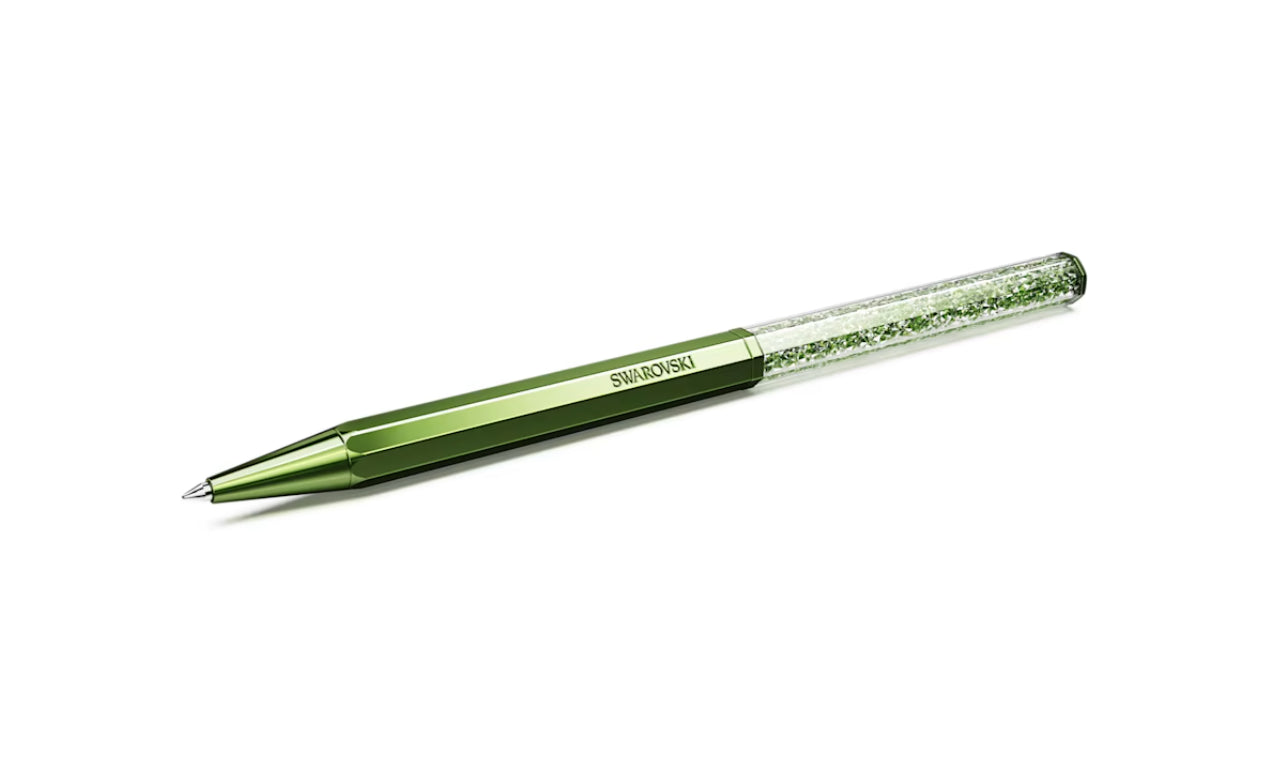 Swarovski 5669934 Penna a sfera Crystalline Forma ottagonale Verde Laccato Verde