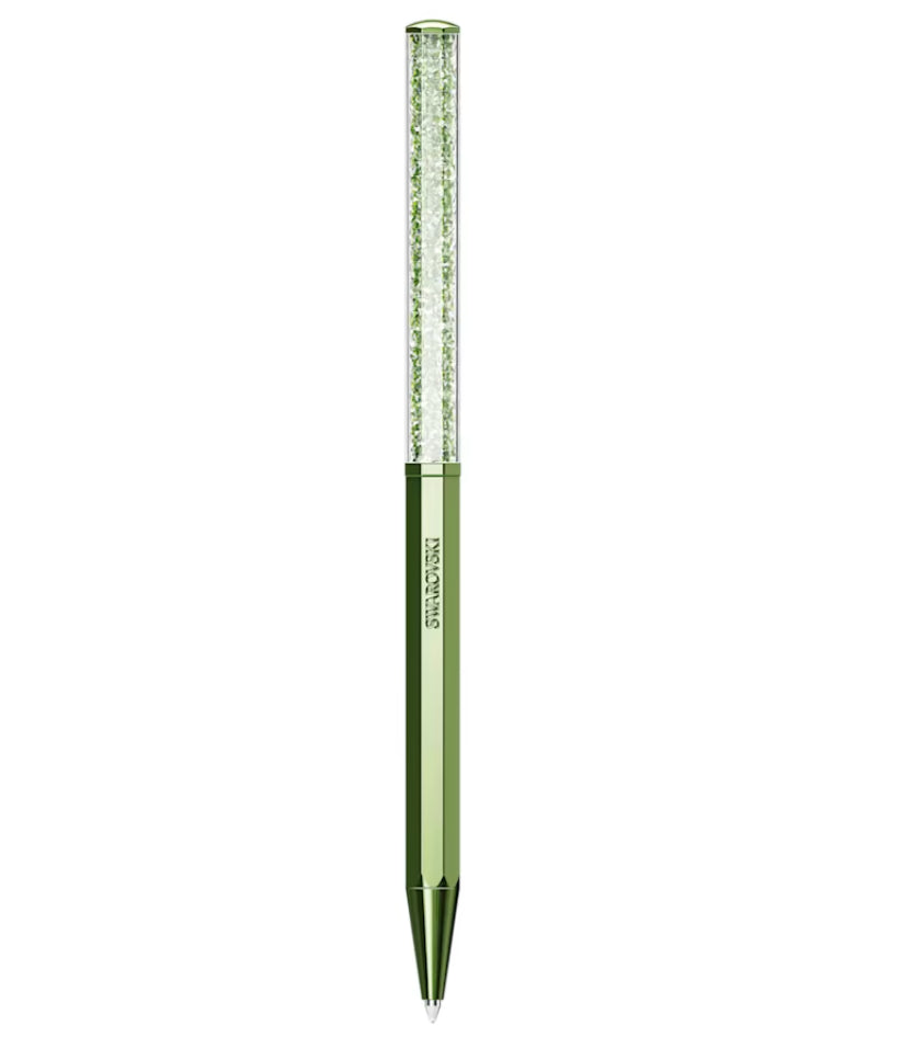 Swarovski 5669934 Penna a sfera Crystalline Forma ottagonale Verde Laccato Verde