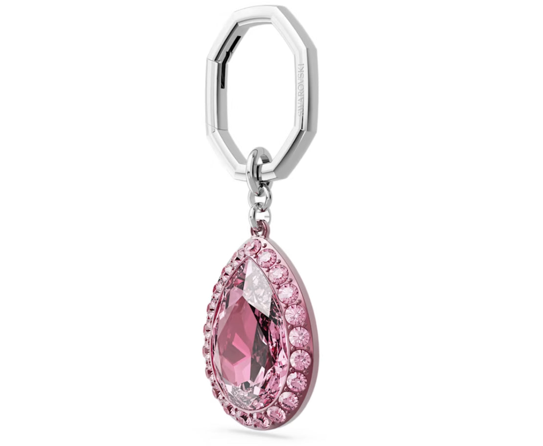 Swarovski 5666646 Portachiavi Taglio Pear Rosa