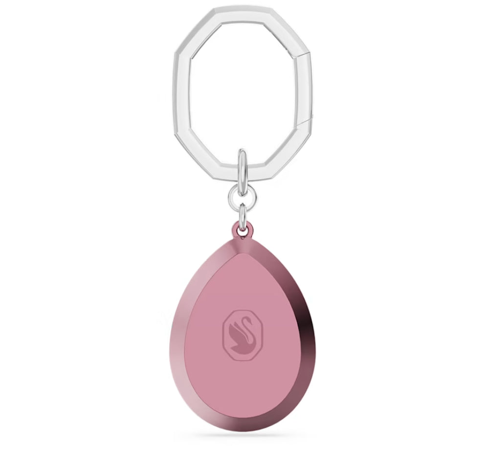 Swarovski 5666646 Portachiavi Taglio Pear Rosa