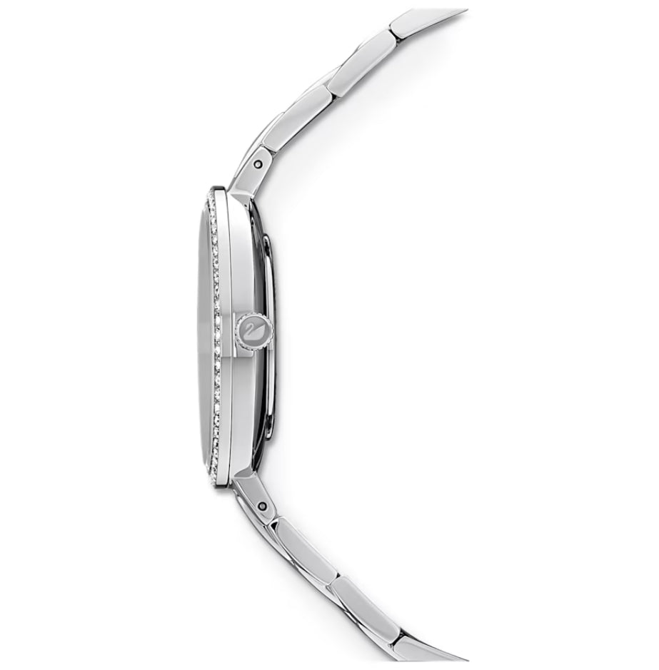 Swarovski 5517790 Orologio Cosmopolitan Bracciale di metallo Blu Acciaio inossi.