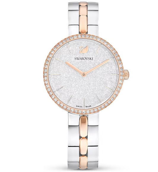 Swarovski 5644081 Orologio Cosmopolitan Bracciale metallo Bianco Mix di finiture