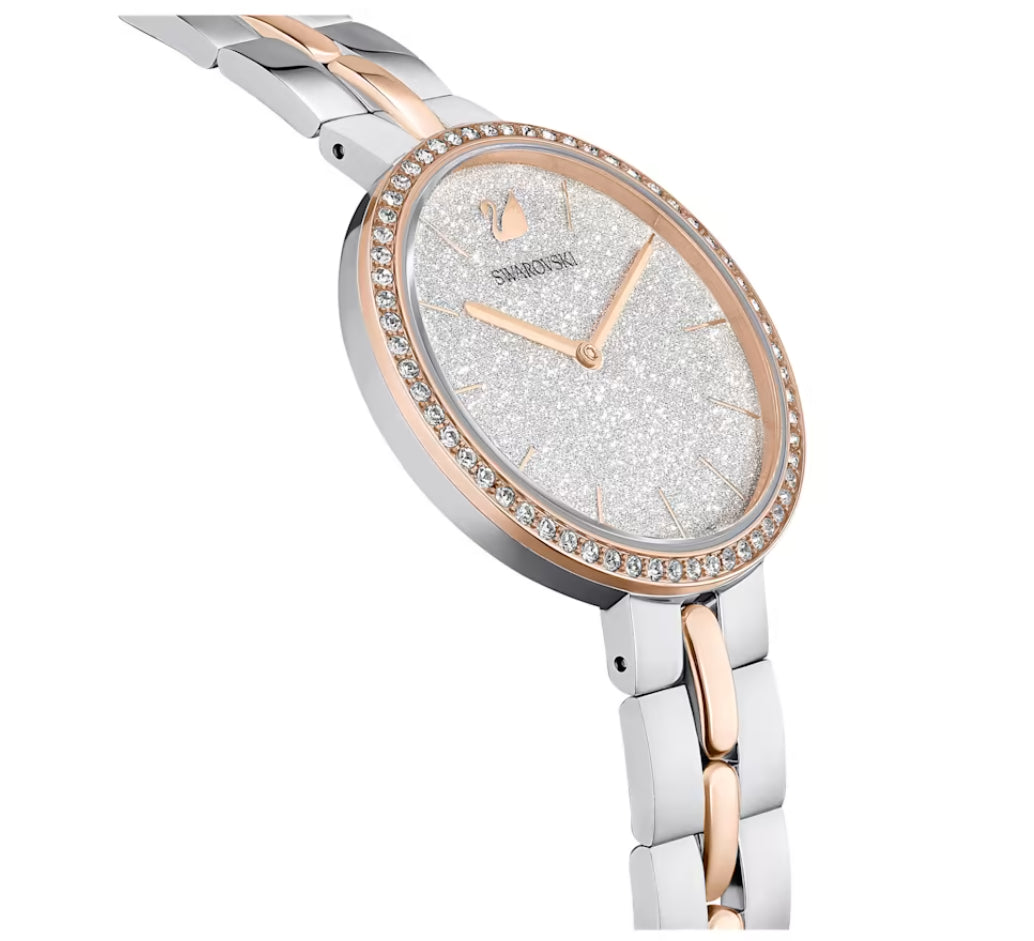 Swarovski 5644081 Orologio Cosmopolitan Bracciale metallo Bianco Mix di finiture