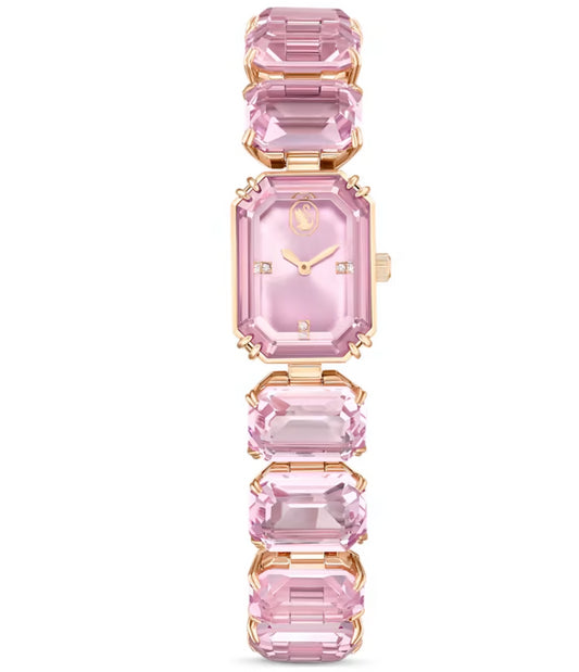 Swarovski 5630837 Orologio Braccialetto taglio Octagon Rosa Finitura Oro Rosa