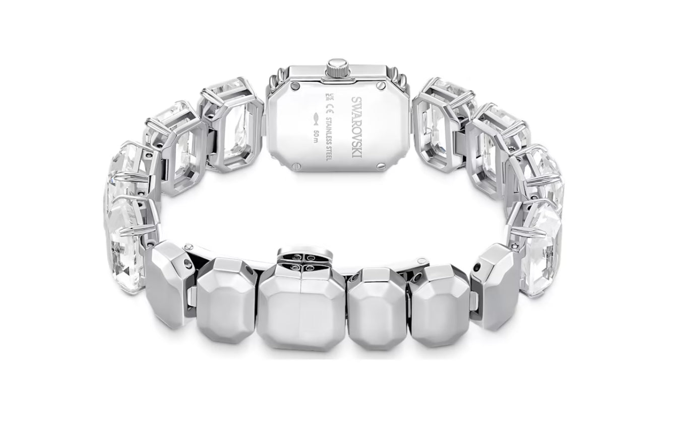 Swarovski 5621173 Orologio Braccialetto taglio Octagon Bianco Acciaio inossida.