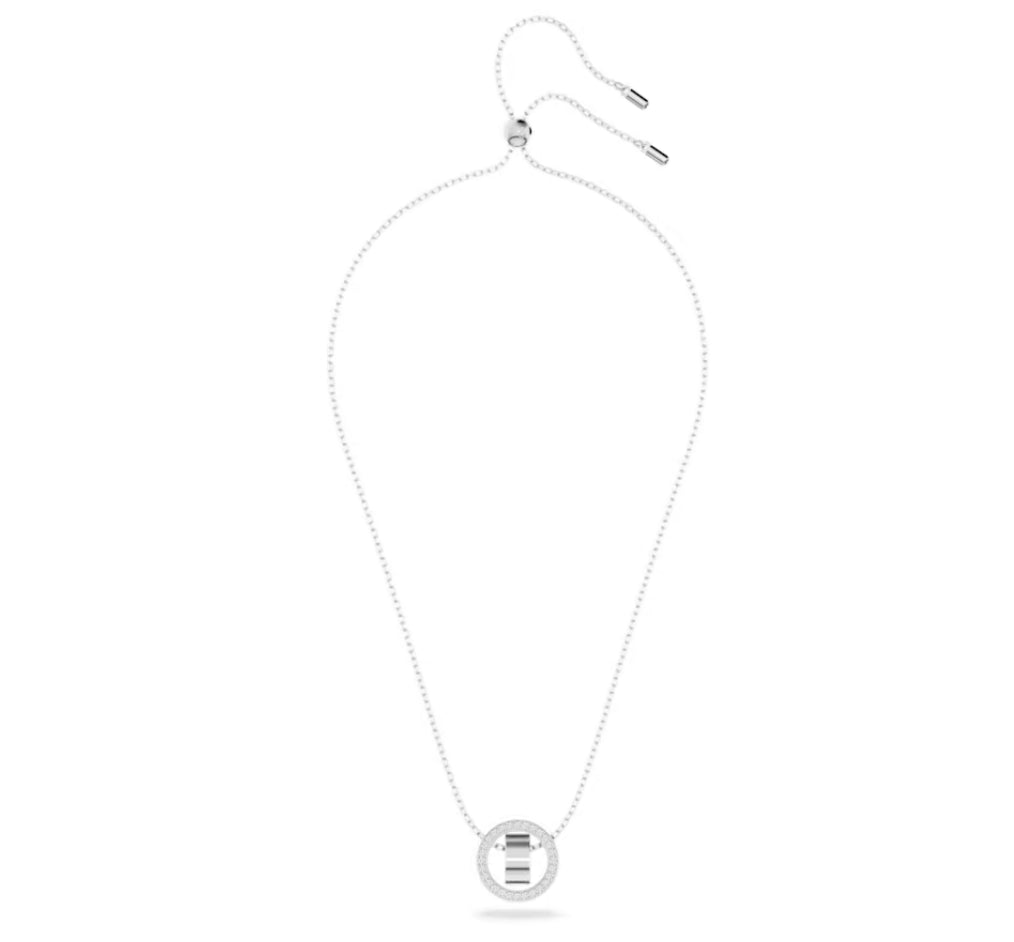 Swarovski 5636501 Pendente Hollow Bianco Placcato Rodio