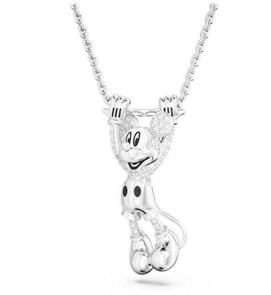 Swarovski 5668780 Pendente Disney Mickey Mouse Bianco Placcato Rodio