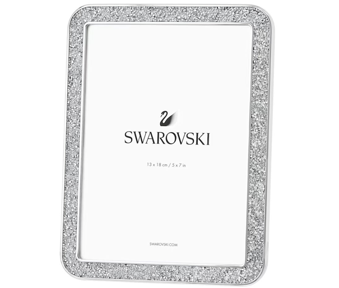 Swarovski 5351296 Portaritratti Minera Forma rettangolare Medio Tono Argentato