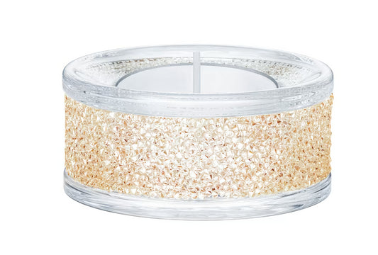 Swarovski 5428724 Porta tealight Shimmer Tono Dorato