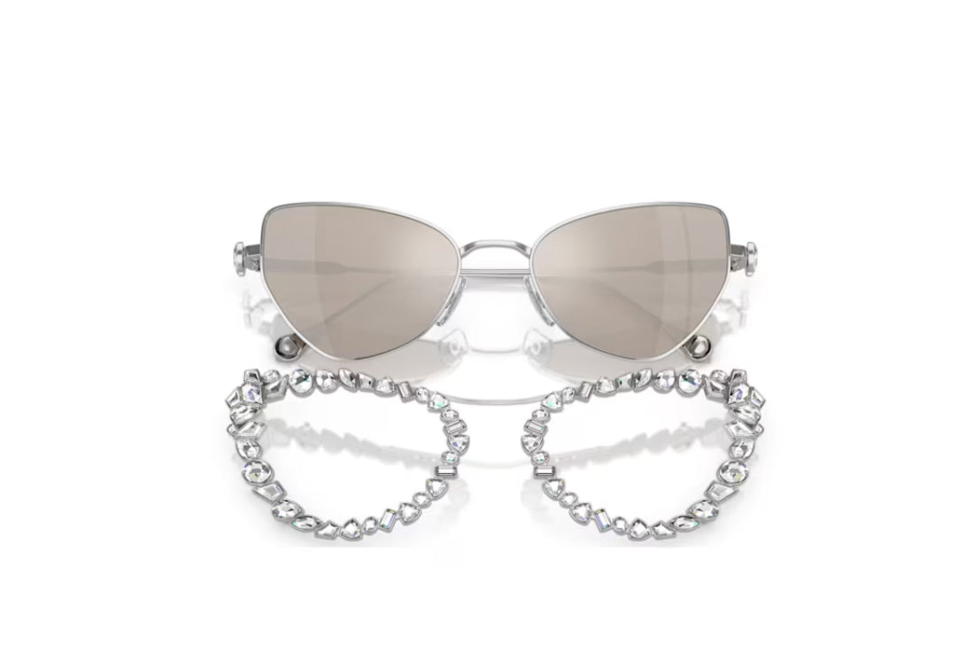 Swarovski 5679552 Occhiali da sole a clip 2 in 1 Statement Forma Cat-eyeSK7011EL