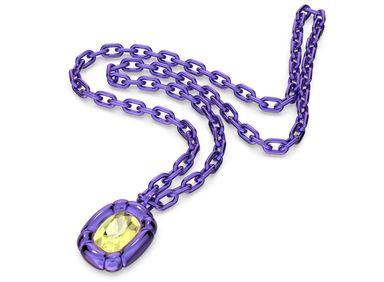 Swarovski 5610290 Pendente Dulcis Taglio Cushion Viola