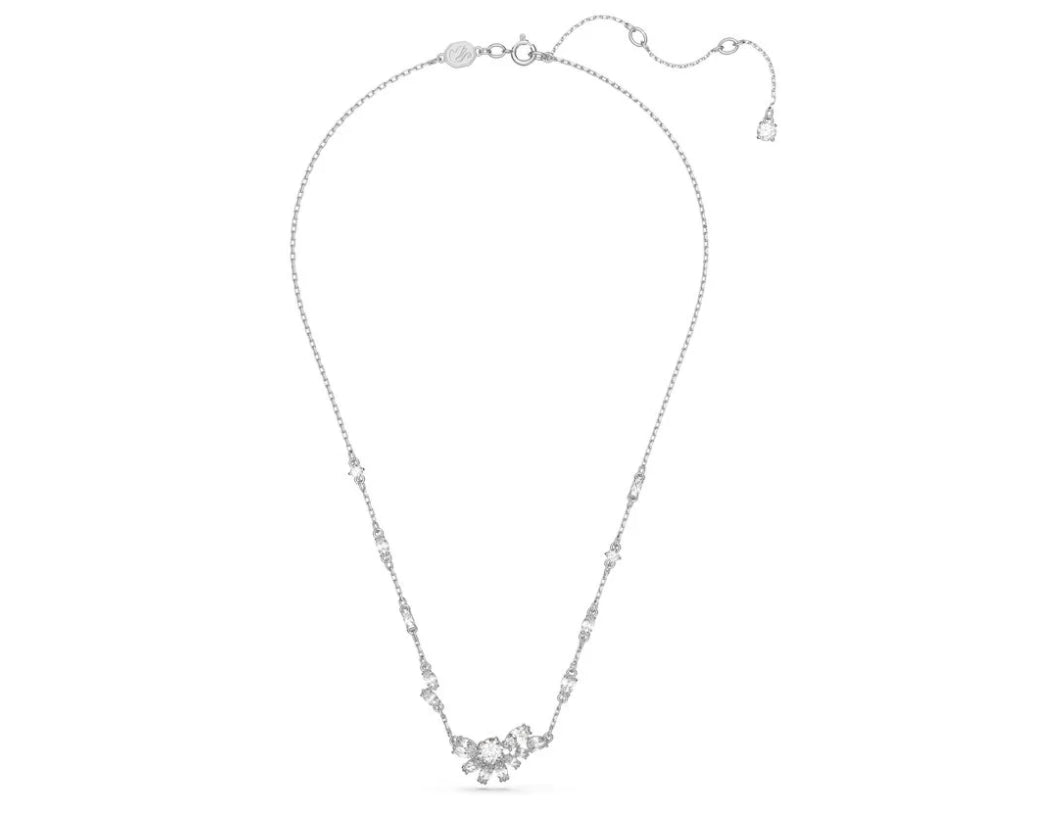 Swarovski 5644683 Ciondolo Gema Fiore bianco placcato Rodio