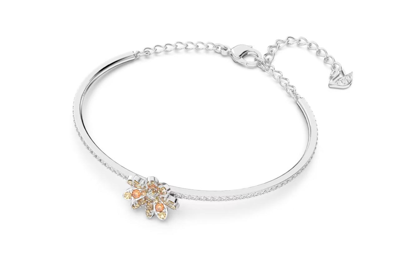 Swarovski 5642890 Bracciale rigido Eternal Flower Fiore Multicolore Mix Finiture