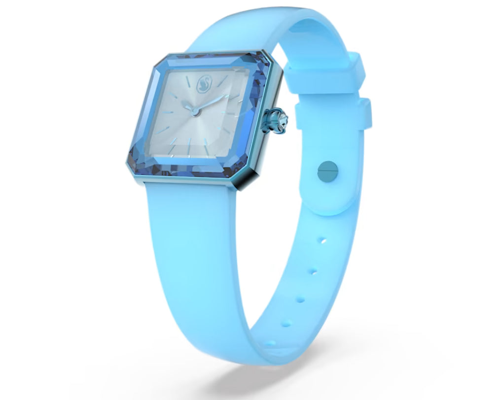 Swarovski 5624385 Orologio Cinturino in silicone Blu