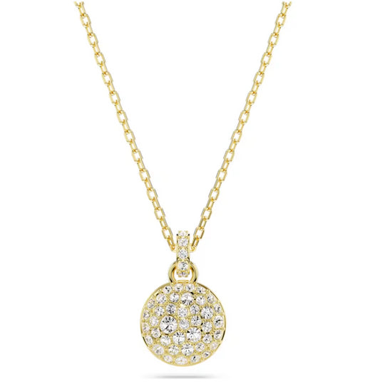 Swarovski 5683443 Pendente Meteora Bianco Placcato Oro