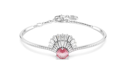 Swarovski 5680298 Bracciale rigido Idyllia Conchiglia Rosa Placcato rodio