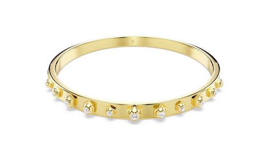 Swarovski 5686944 Bracciale rigido Numina Tagli arrotondati misti BiancoTaglia S