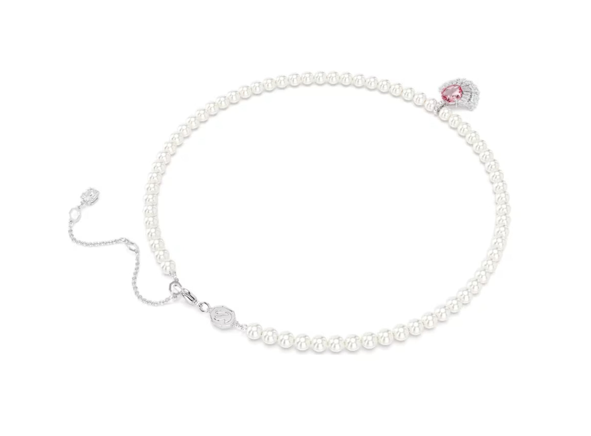 Swarovski 5680297 Pendente Idyllia Taglio misto Crystal Pearl Conchiglia Rosa