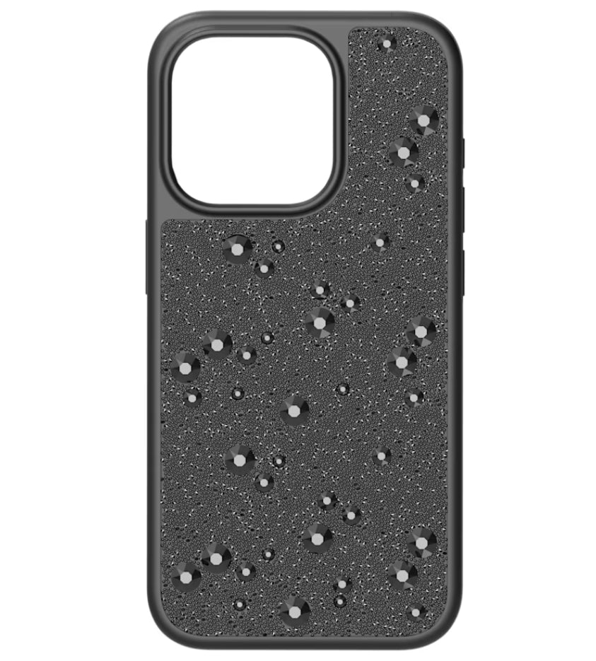 Swarovski 5682965 Custodia per smartphone High iPhone® 15 Pro, Nero