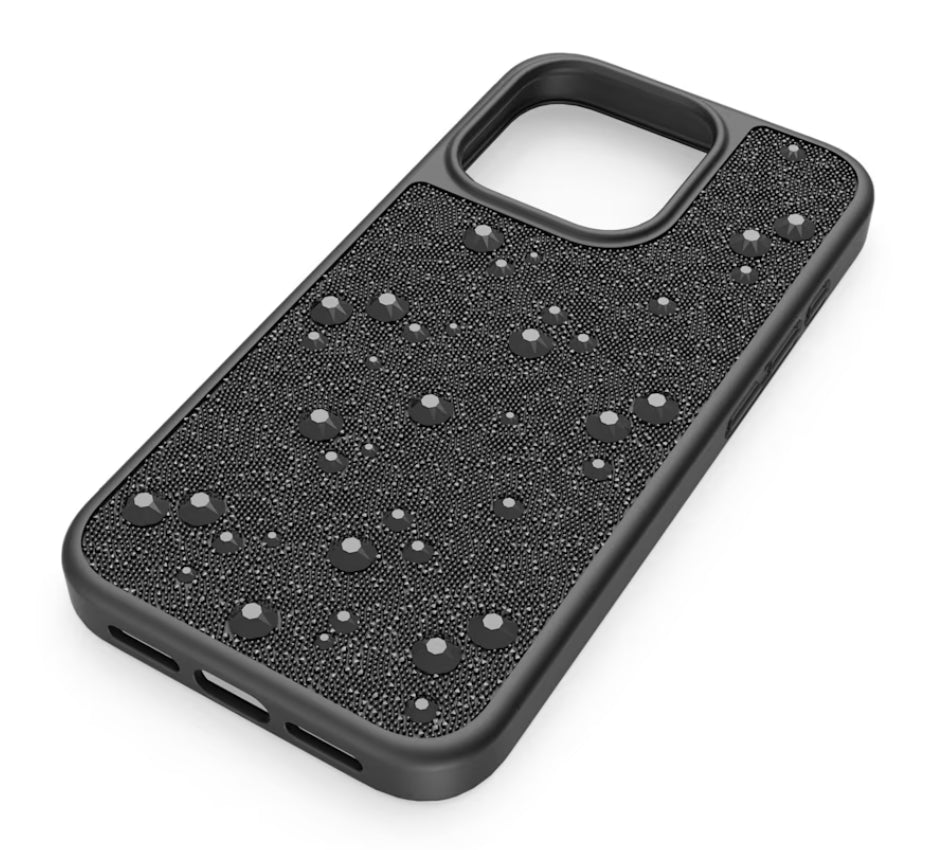 Swarovski 5682965 Custodia per smartphone High iPhone® 15 Pro, Nero