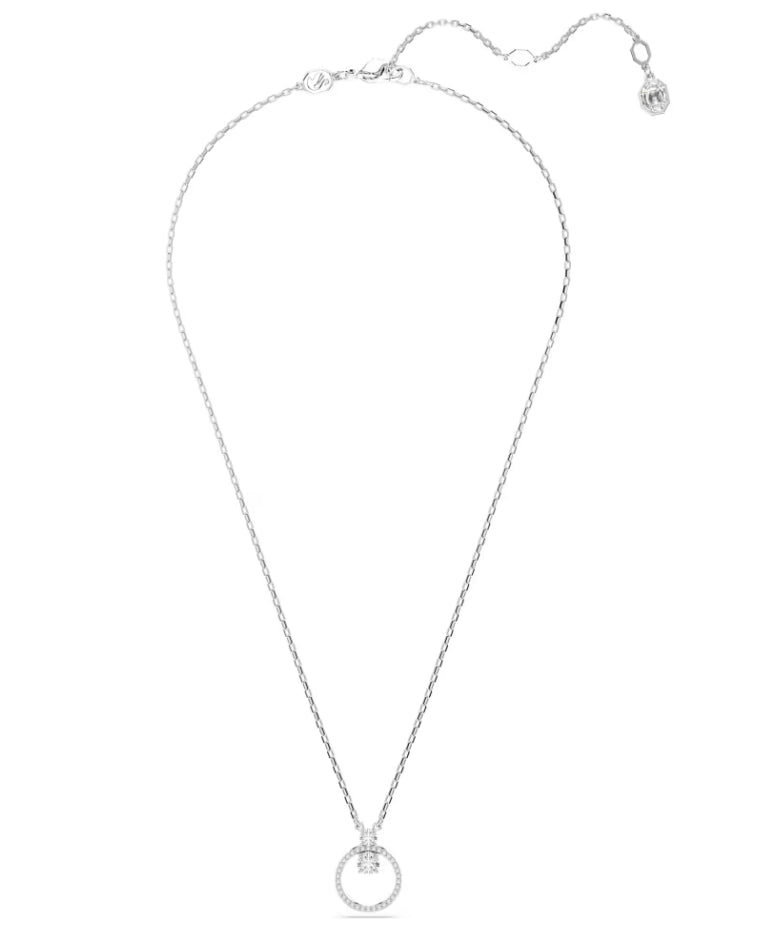 Swarovski 5692261 Pendente Constella Taglio Round Bianco Placcato rodio