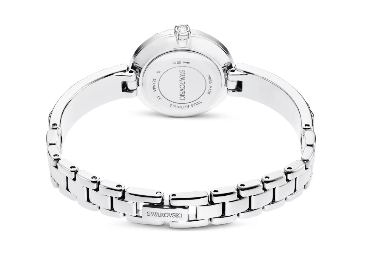 Swarovski 5677487 Orologio Matrix Bangle Bracciale cristallo argentato Acciaio