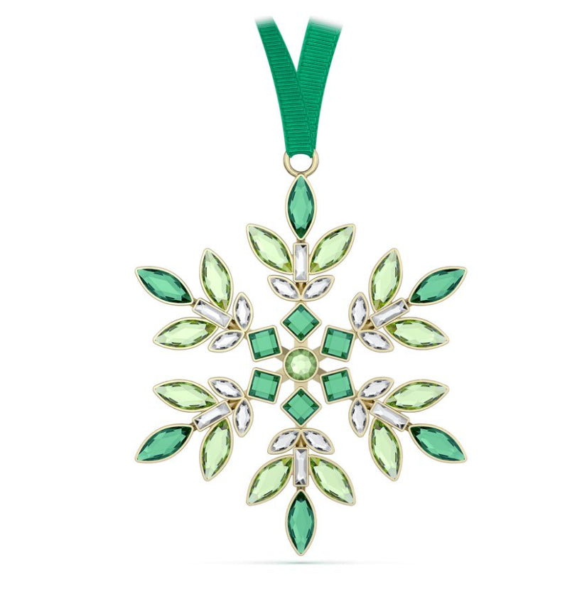 Swarovski 5691044 Gema Holiday Ornament Green