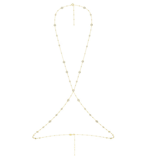 Swarovski 5680096 Gioiello per il corpo Imber Taglio tondo bianco