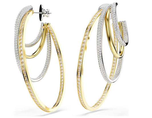 Swarovski 5691618 Orecchini a cerchio Hyperbola
