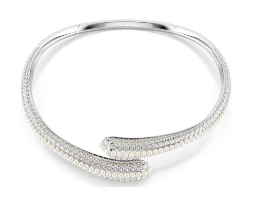 Swarovski 5692110 Collana Sublima Crystal Pearl Bianca