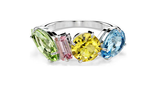 Swarovski 5692407 Anello Gema Taglio misto Multicolore taglia 55