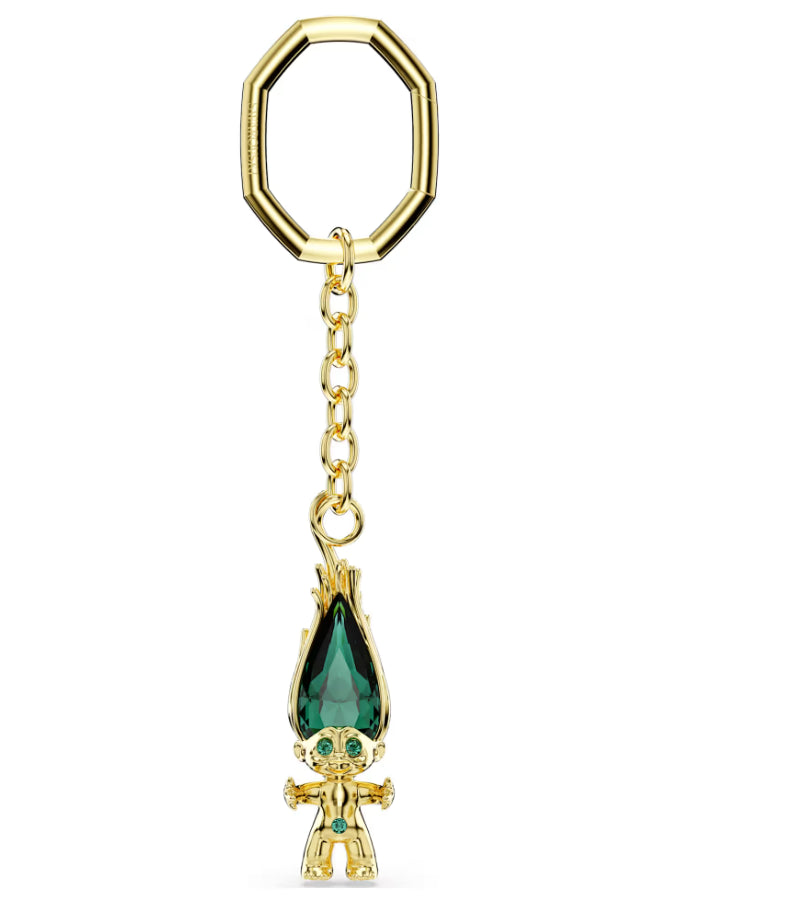 Swarovski 5696147 Portachiavi Good Luck Trolls Verde