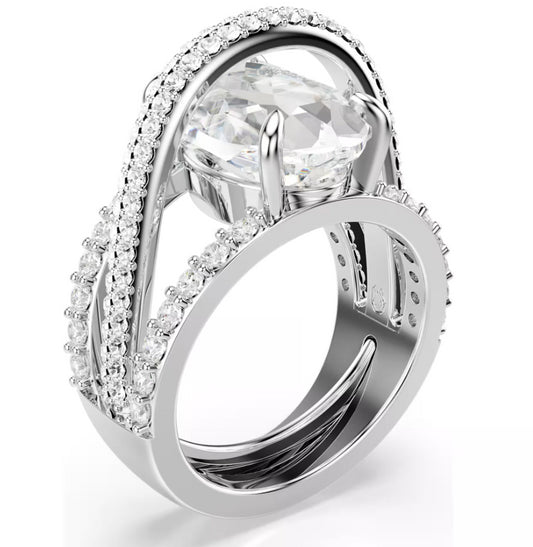 Swarovski 5698475 Anello cocktail Hyperbola Bianco Taglia 50-55