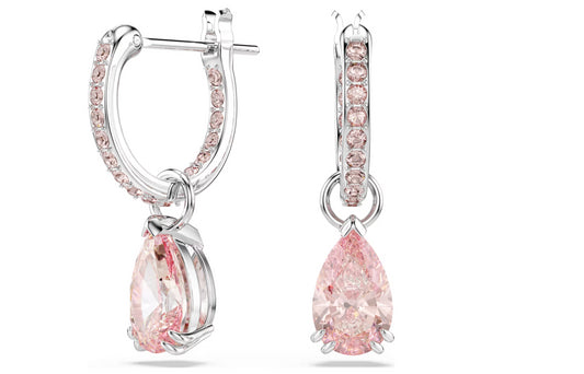 Swarovski 5723566 Orecchini pendenti Attract Taglio Pear Rosa