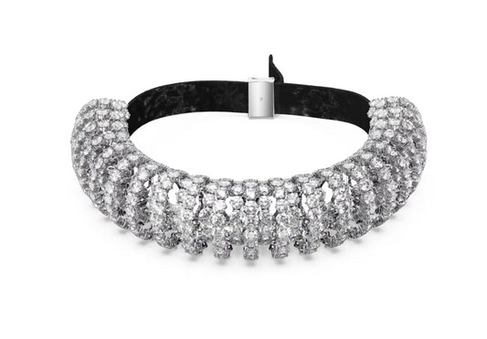 Swarovski 5694793 Girocollo Constella Taglio Round Bianco