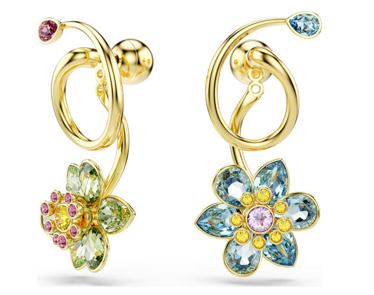 Swarovski 5709025 Orecchini pendenti Idyllia Fiore Multicolore